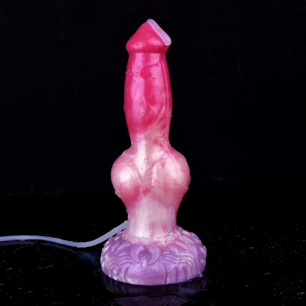 Azur 9.5” Ejaculating Dog Dildo with Knot – BeastGasm Fantasy Toy - BeastGasm